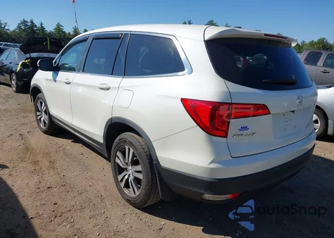 2017 Honda Pilot Ex from USA, damaged, VIN 5FNYF6H39HB061086